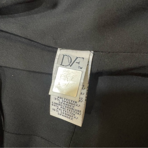 Diane Von Furstenberg Gilet Striped Vest Dress Black White Size 4 Retails $495 - Picture 10 of 12